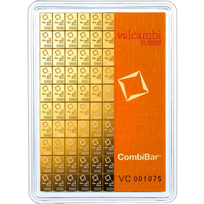 Combi Bar Valcambi 100 x 1g złota