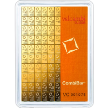 Combi Bar Valcambi 100 x 1g złota