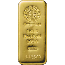 Złota Sztabka 1 kilogram Argor-Heraeus