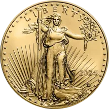 Amerykański Orzeł 1/2 uncja złota, wysyłka 24h - image 2