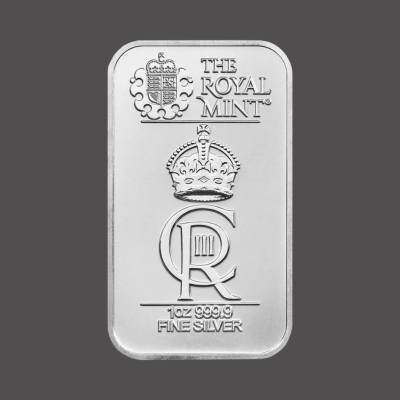 Royal Mint Bars 1 uncja srebra