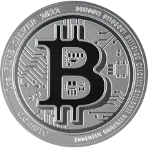 Bitcoin 1 uncja srebra