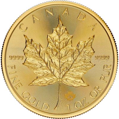 Kanadyjski Liść Klonowy 1 uncja złota