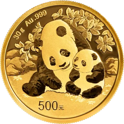 Chińska Panda 30 g złota
